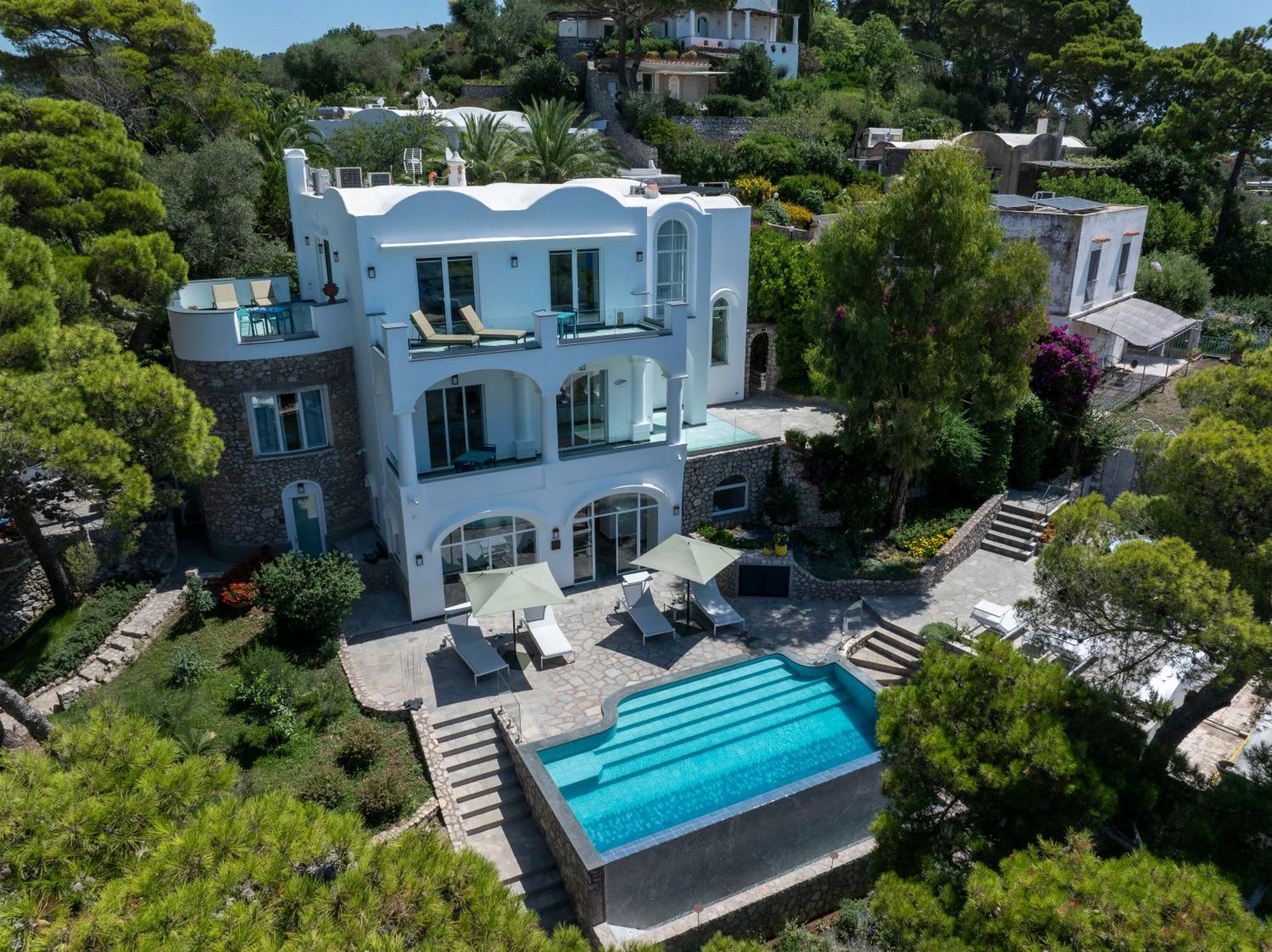 קאפרי Villa L'Ara מראה חיצוני תמונה