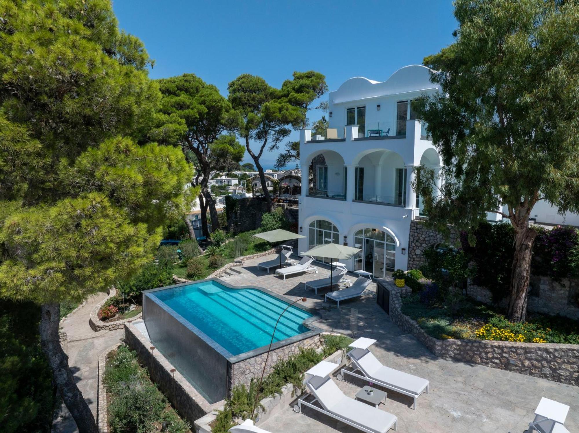 קאפרי Villa L'Ara מראה חיצוני תמונה